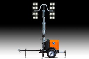 Compact Light Tower with LED lights