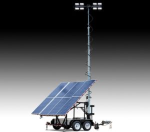 Large/Wide Solar Light Tower