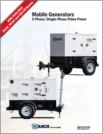 Wanco Mobile Generators Brochure