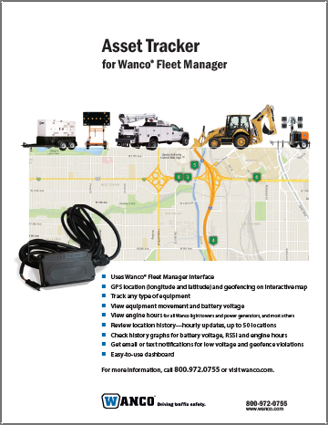 Wanco Asset Tracker brochure