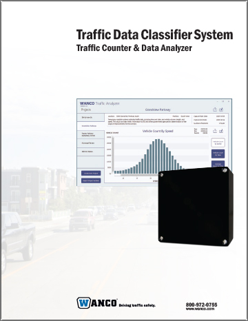 Wanco Traffic Data Classifier System brochure