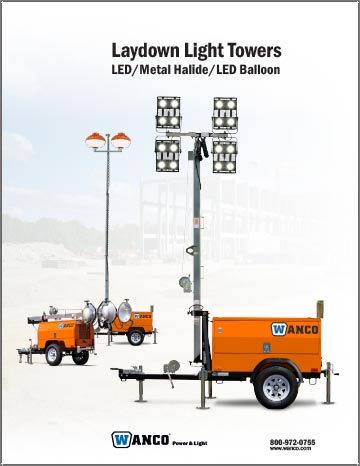 Wanco Laydown Light Towers Brochure