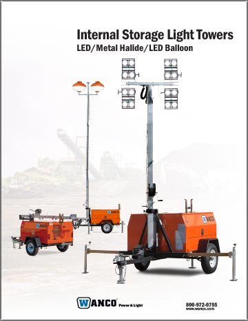 Wanco Internal Storage Light Towers Brochure