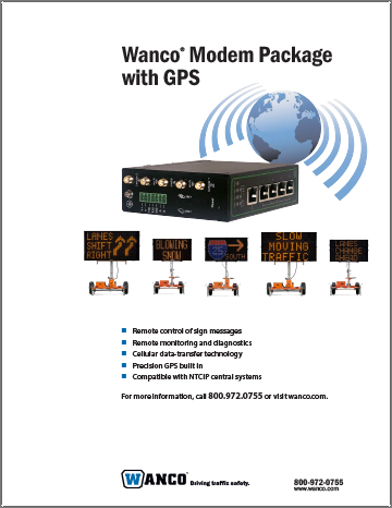 Wanco Modem Package brochure