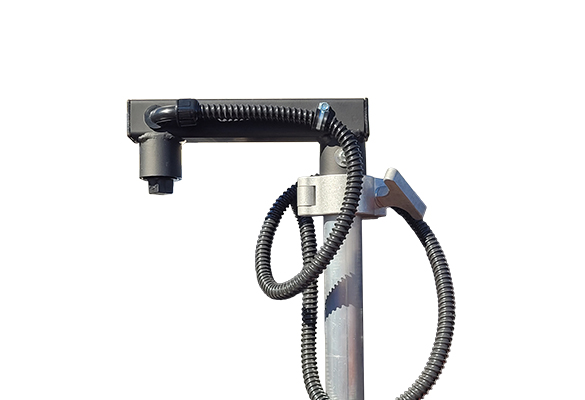 Push-Up Pole for Wanco Message Signs