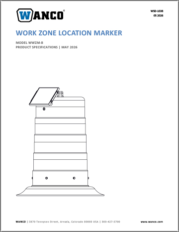 Wanco Work Zone Location Marker