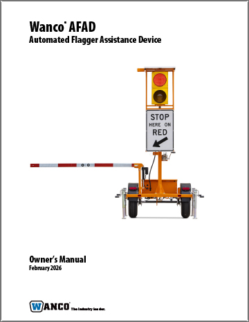 Wanco AFAD Owner’s Manual