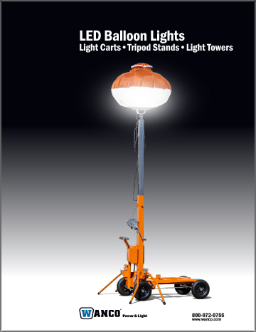 Wanco LED Balloon Lights Brochure