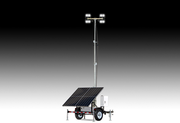 Small Smart Solar Light Tower